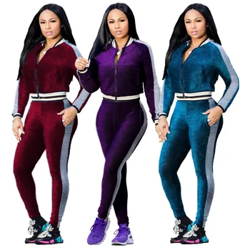

Two Piece Set Top and Pants Women Tracksuit Plus Size Woman Sweatsuit 2 Piece Outfits for Women