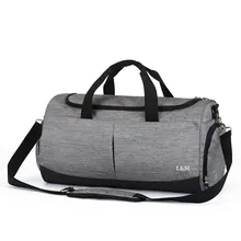 Мужская многофункциональная сумка для путешествий, переносная сумка для фитнеса, вместительная сумка для обуви, сухая влажная разделительная сумка для путешествий