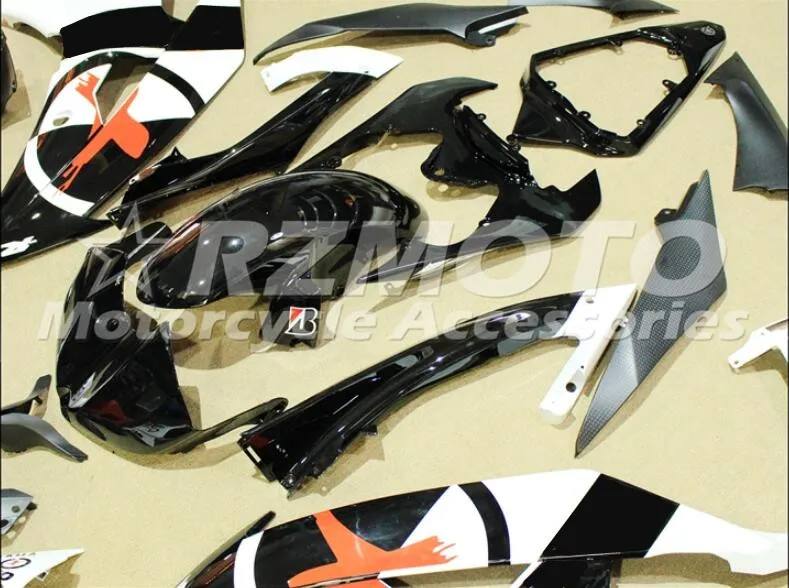 4 подарки набор впрыскивателей Мотоцикл Обтекатели Fit для YAMAHA YZF-R6-600 2008- 08-16 обтекатель КУЗОВ женский костюм из двух вещей черно-белый костюм красного цвета