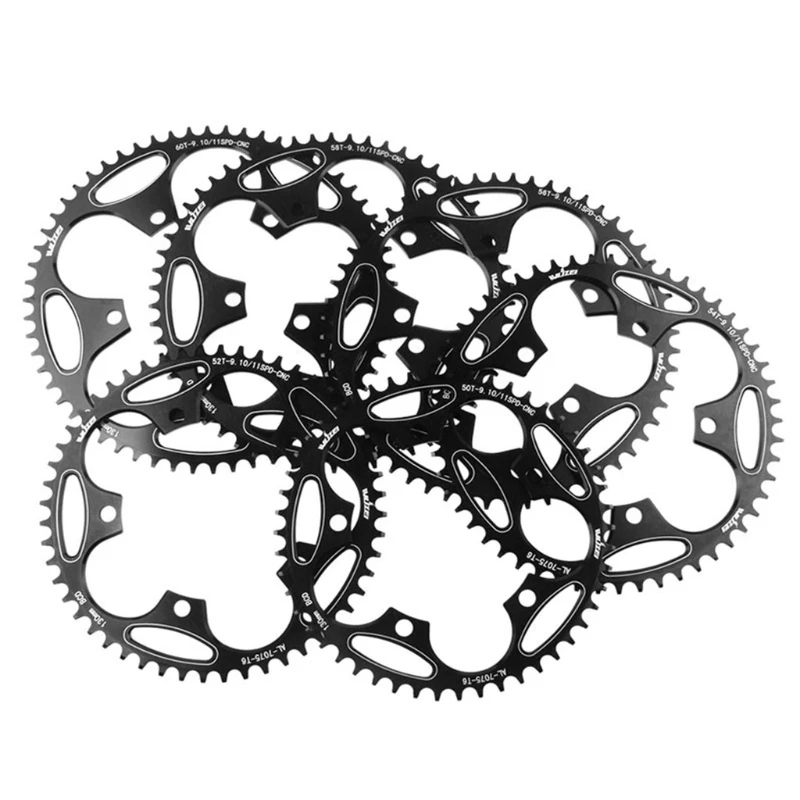 130BCD 50/52/54/56/58/60T круглые Узкие Широкие звездочки MTB дорожный велосипед Звездочка