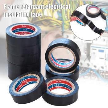 

PVC Electrical Wire Insulating Tape Roll Black 6M Length 16mm Wide Waterproof TSH Shop