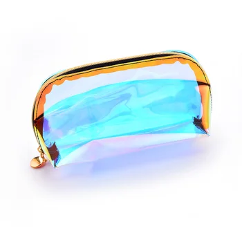 

Fashion Women Cosmetic Pouch Portable Transparent Makeup Bag Waterproof Zipper Toiletry Organizer High-quality Makeup Tools Bag