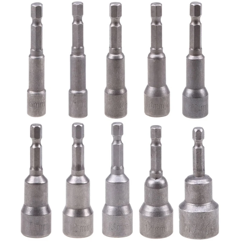 

1Pcs Wind Batch Pneumatic Sleeve Magnetic Inner And Outer Hexagonal Electric Drill Electric Screwdriver Batch Head