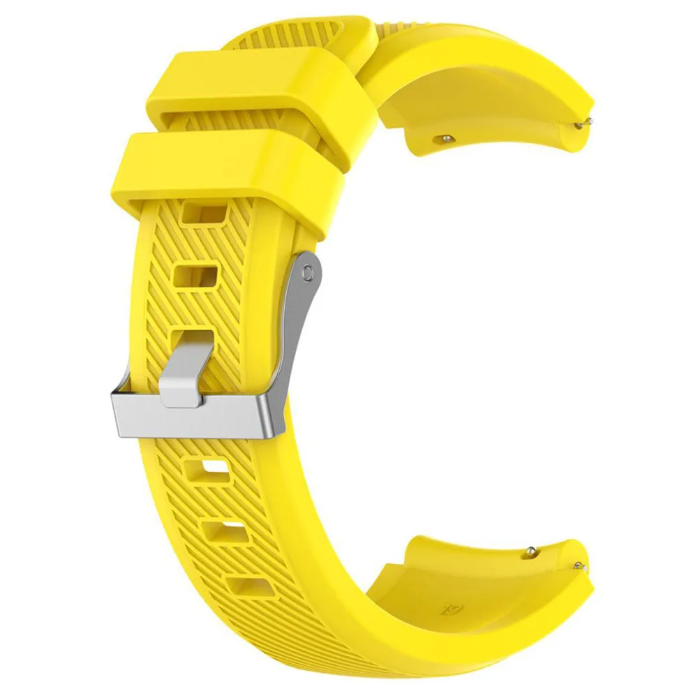 Смарт-часы ремешок для HUAMI Amazfit Stratos Смарт-часы 2 сменный мягкий силиконовый спортивный ремешок для часов - Цвет: YE