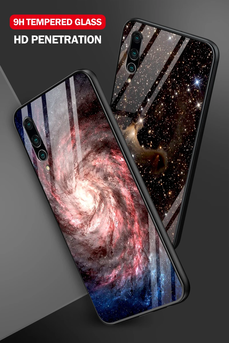 Модный Роскошный чехол для телефона huawei Enjoy 9s из закаленного стекла Mate20 Lite Pro Nova 2 3i 4 P Smart+ P20 P30 Honor Play Shell