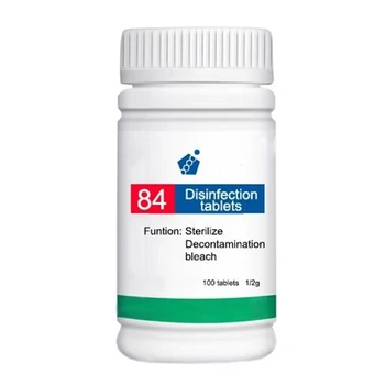 

84 Disinfection Pills Chlorine Tablets Instant Effervescent Cleaning Water Home Use Disinfection Pipes Swimming