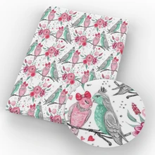 Рождество 50*140 см полиэфирная хлопковая ткань(отсоединить) Лоскутная для флага скатерть DIY Одежда делая чехлы на подушки для дома, c7834