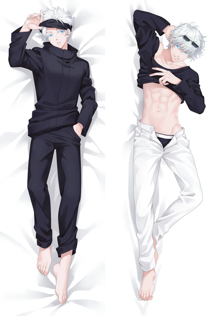 

Jujutsu Kaisen Gojo Satoru Cosplay Dakimakura Pillow Case Hugging Body