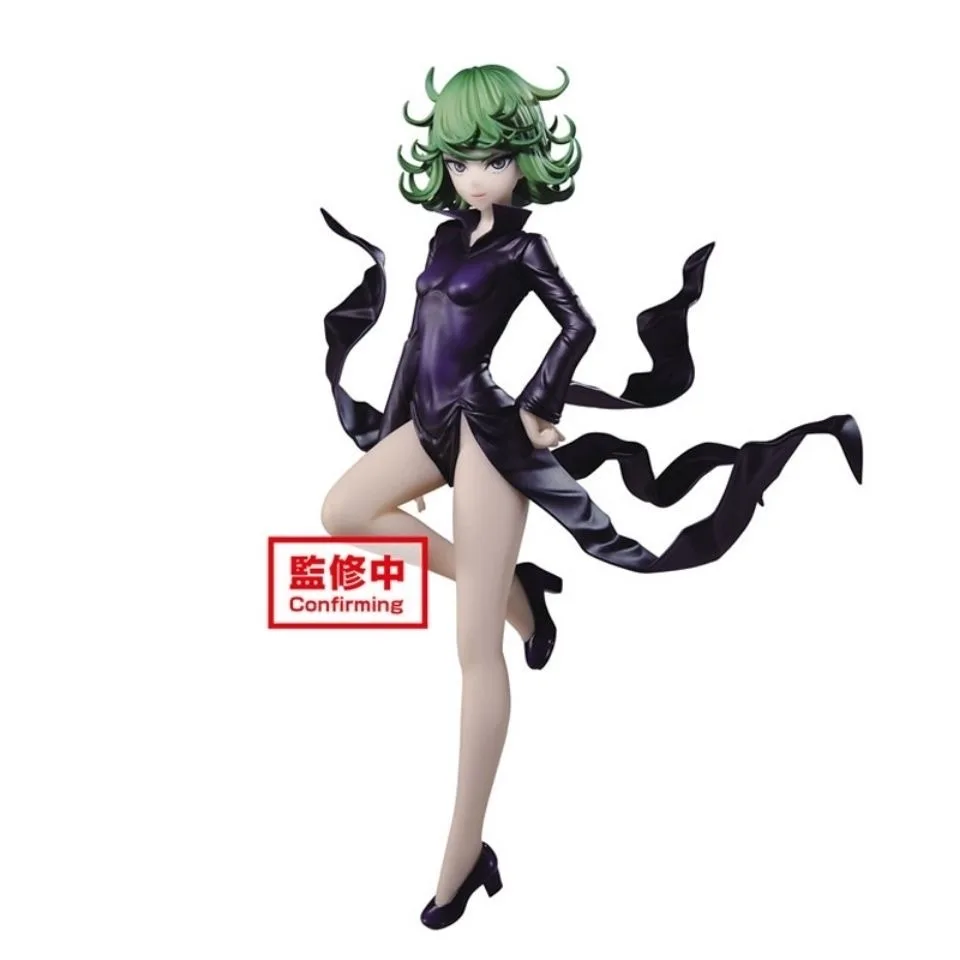 Фигурка Bandai оригинальная Аниме One Punch Man Senritsu No Tatsumaki Hurricane ПВХ фигурка Banpresto