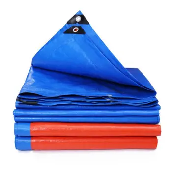 

Polyethylene PE Car Tarpaulin Luggage Cover Canvas Waterproof Anti Aging Canopy Outdoor Crops Covered Tarpaulin