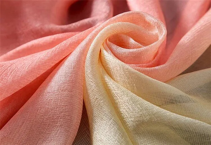 Модный женский шарф градиентный цвет пашмины foulard солидный галстук-бабочка шарф 10 шт./партия