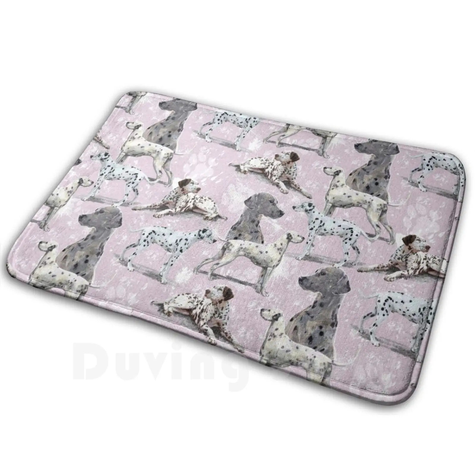 The Dal Mat Ian Soft Tappeto Antiscivolo Tappeto 1512 Tappeto Cuscino Dal Mat Ian Dal Mat Ians Dallies Dotty Dog Dogs Puppy Cuccioli 101