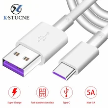USB 5A супер быстрая зарядка type C кабель type-C для samsung S9 S8 HUAWEI P20 mate 9 10 20 X Pro Onplus Meizu Xiaomi USB-C кабели