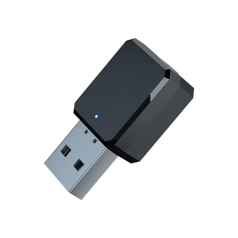 BT 5,1 cable adaptador de audio de 3,5mm receptor de Audio Bluetooth 5,1 doble salida AUX estéreo USB de coche manos libres llamar a 10m / 33ft