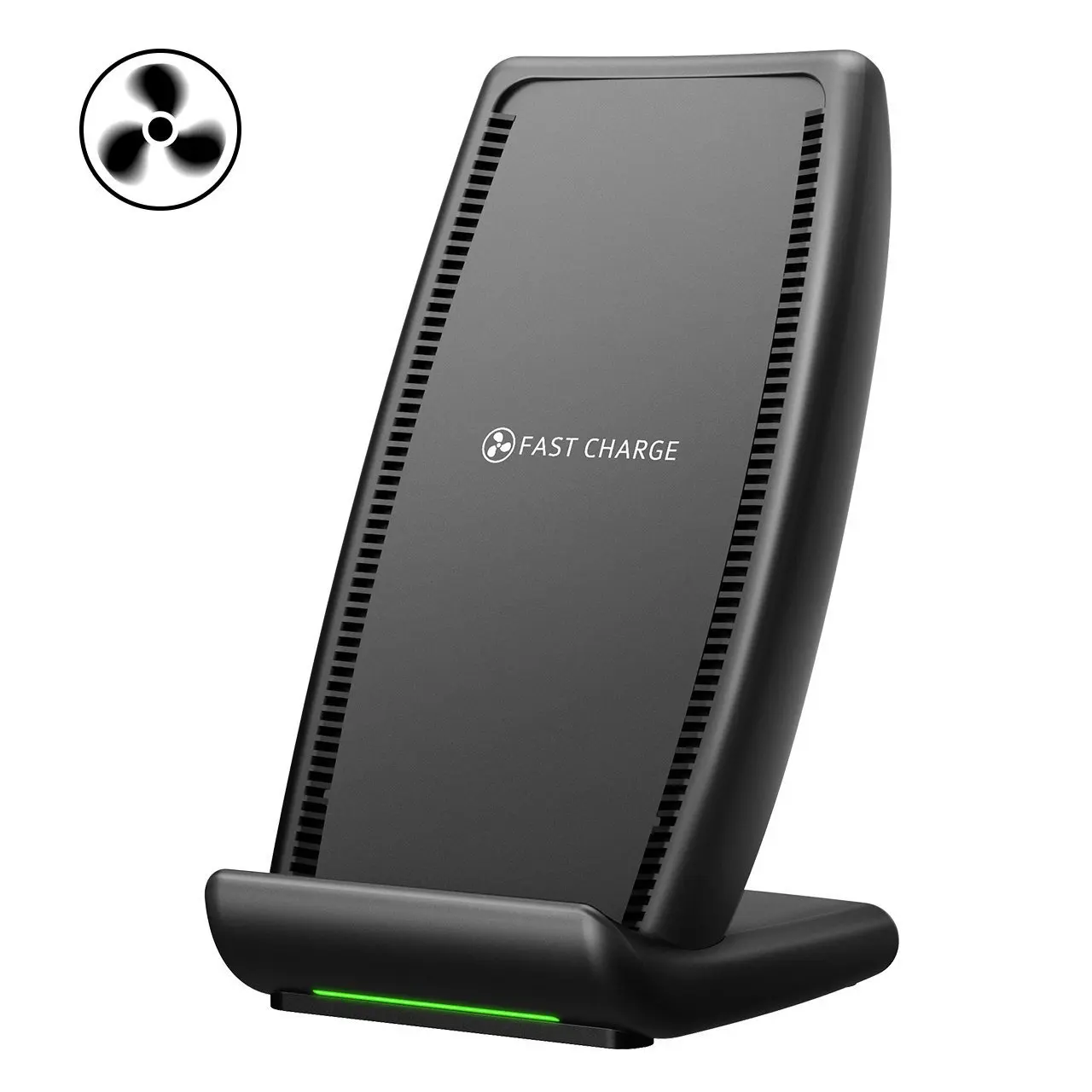 

Wireless Charger Qi Mobile Phone Bracket Wireless Fast-Charging Car Mounted Vertical Type Heat Dissipation Multi-functional Wire