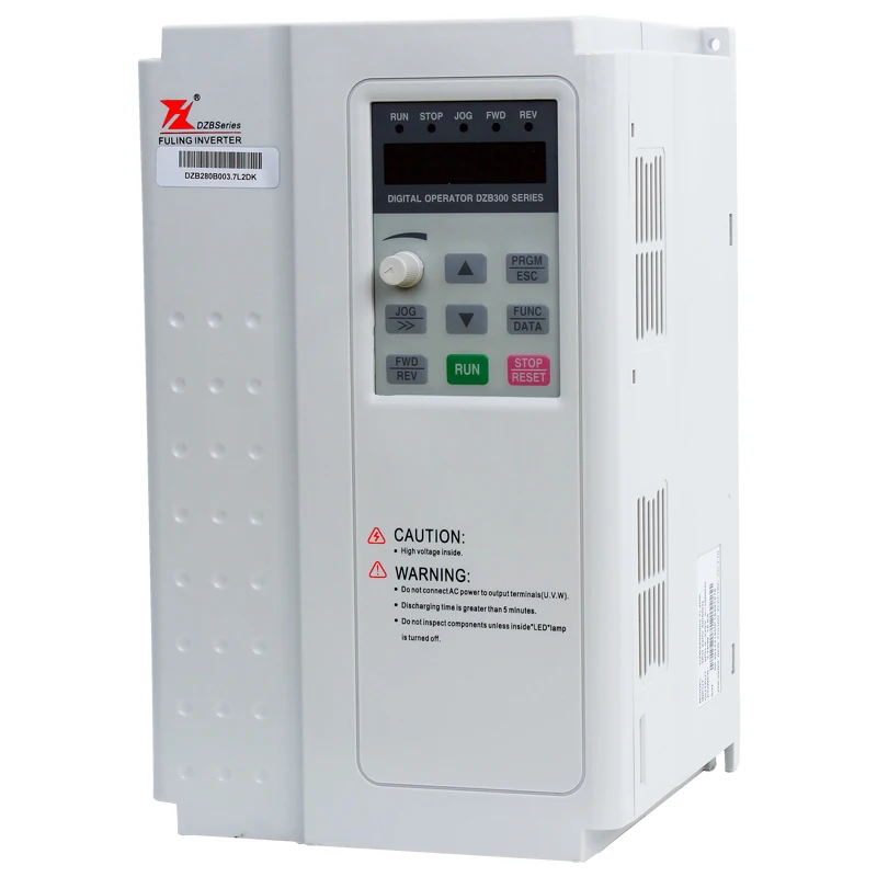 Преобразователь частоты с переменной частотой 2.2kw FULING DZB200B Fuling 2.2KW VFD привод с переменной частотой 220 В для 2.2KW мотор шпинделя