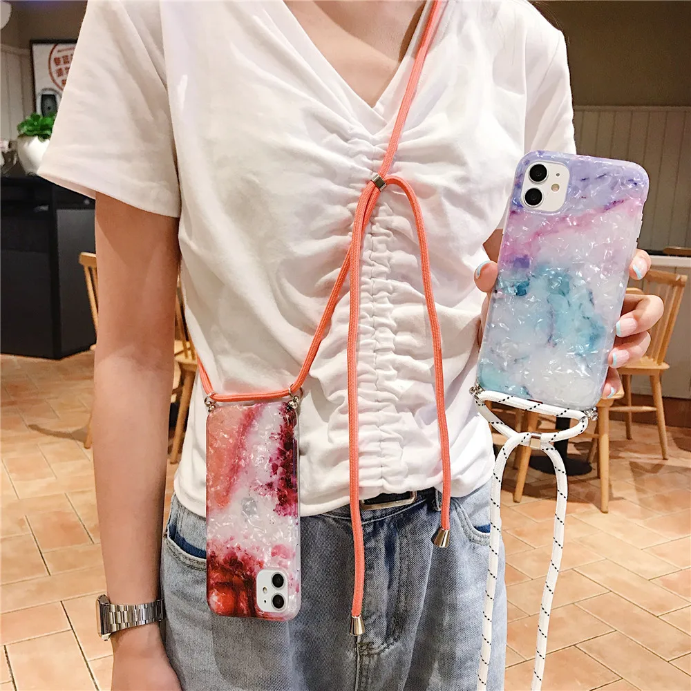 Винтажный мраморный чехол для iPhone 12 11Pro Max XR XS 6 7 8 Plus X 12Pro мягкий IMD чехол-накладка с