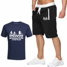 Summer New Men's Set Short Casual Suits Sportswear Mens Clothing Man Two Pieces Fashion Print Sets Male sweatshirt Men Brand 2XL