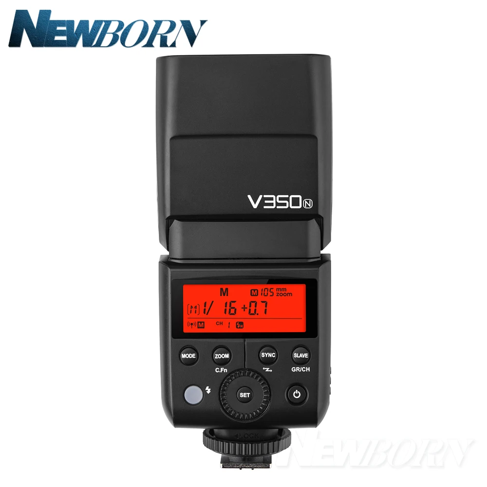 Godox V350N ttl 1/8000s HSS 2,4G GN36 литий-ионная батарея вспышка с X2T-N беспроводной триггер вспышки передатчик для камеры Nikon
