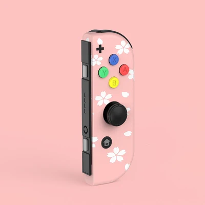 Чехол для замены корпуса для nintendo Switch NX JoyCons консоли контроллера Sakura Розовый Белый re - Цвет: Sakura Right