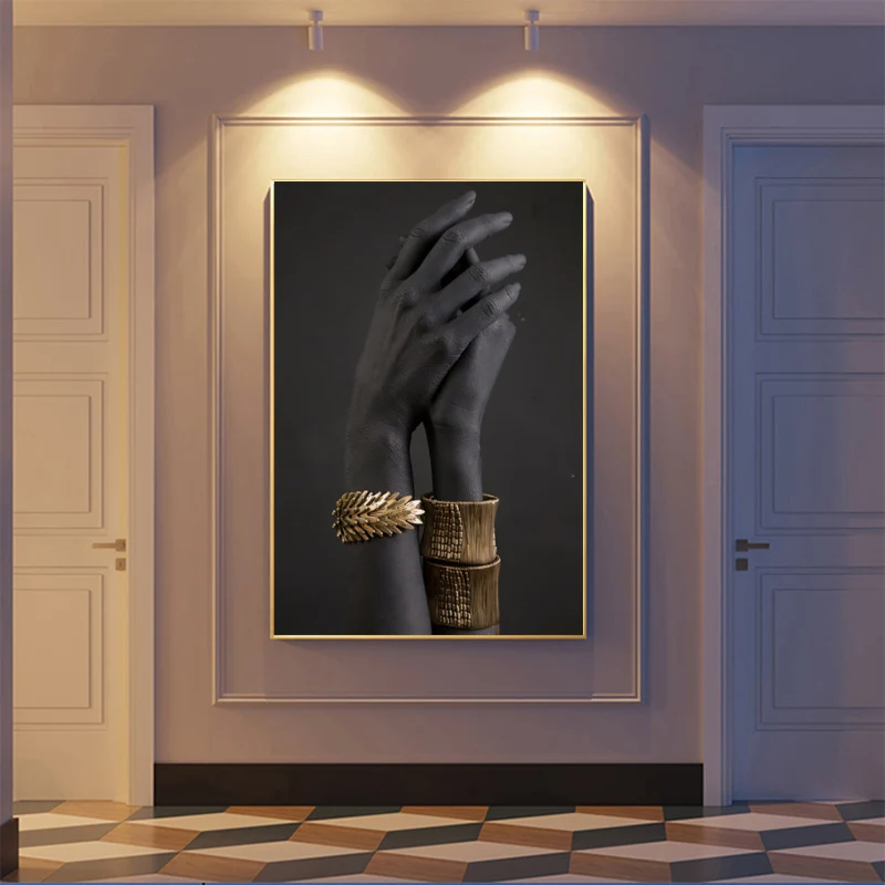 black gold hand9