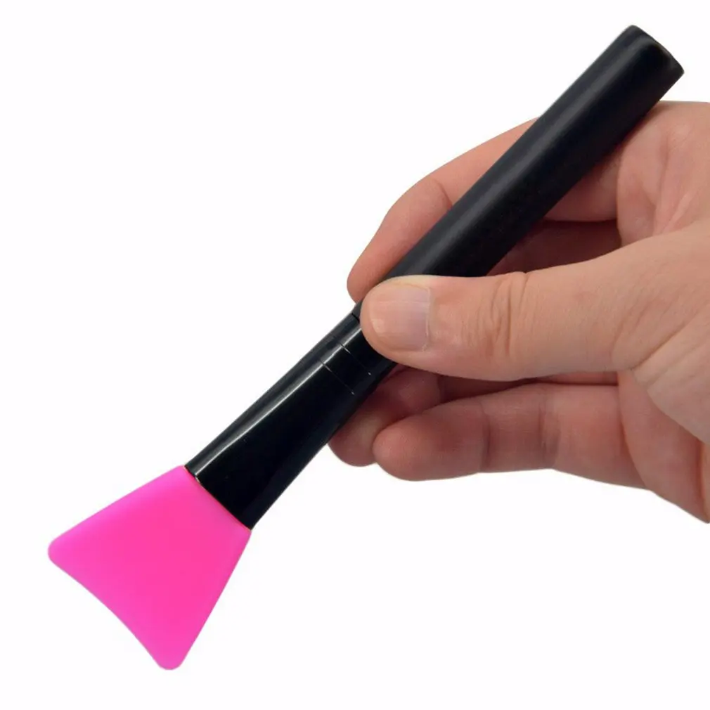 

Soft Silicone Mask Brush Mask Stick Soft Head Easy to Clean Facial Mask Brush Compact Portable Cosmetic Gadget