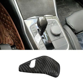 

for BMW 3 Series G20 G28 2018-2020 Carbon Fiber Gear Shift Knob Cover Trim Car Interior Accessories