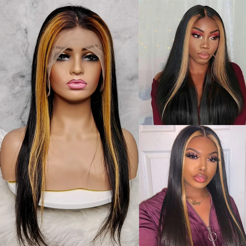 Dianteira do Laço Peruca de Renda 13x4 em Linha Polegada Destaque Loira Peruca Cabelo Humano Bob Reta Rendas Frontal Perucas Preto Mulher Completa hd Transparente 30 5 Apliques com cabelo humano