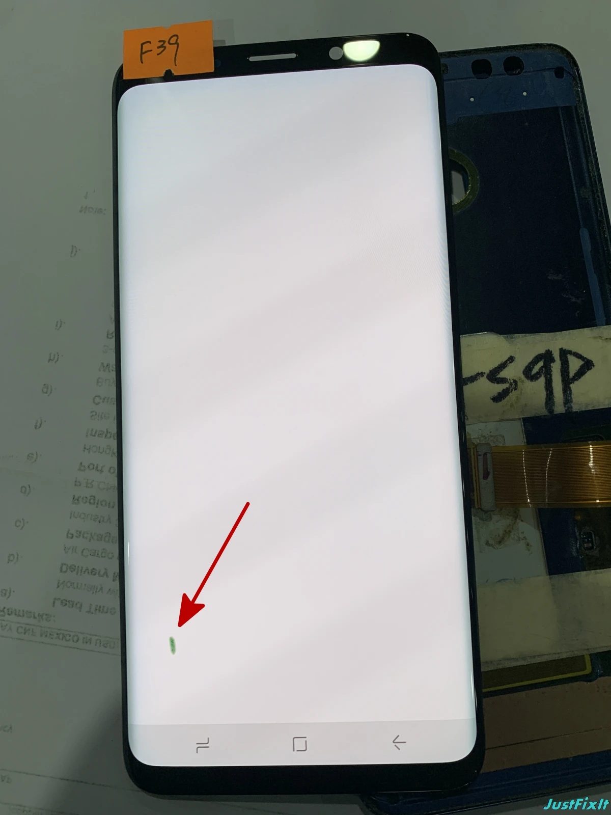 Супер AMOLED для samsung Galaxy S9 Plus G965F G965U S9plus ЖК-дисплей сенсорный экран дигитайзер дефект черное пятно