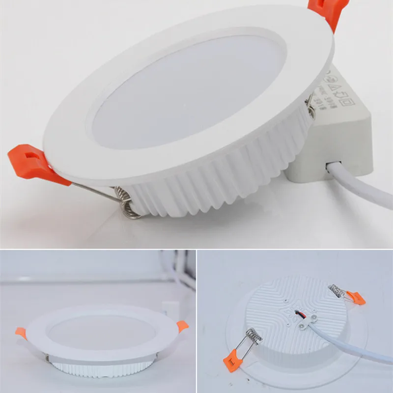1 dimmable hotel room LED downlight, household ultra-thin fog ceiling light, 3W5W7W9W12W15W18W