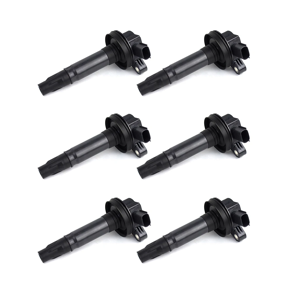 6 шт. Катушка зажигания для FORD EDGE F-150 MUSTANG aurus LINCOLN MKS MKX MAZDA CX-9 MERCURY SABLE 2,7 T 3.5L 3.7L DG520 CY01-18-100A