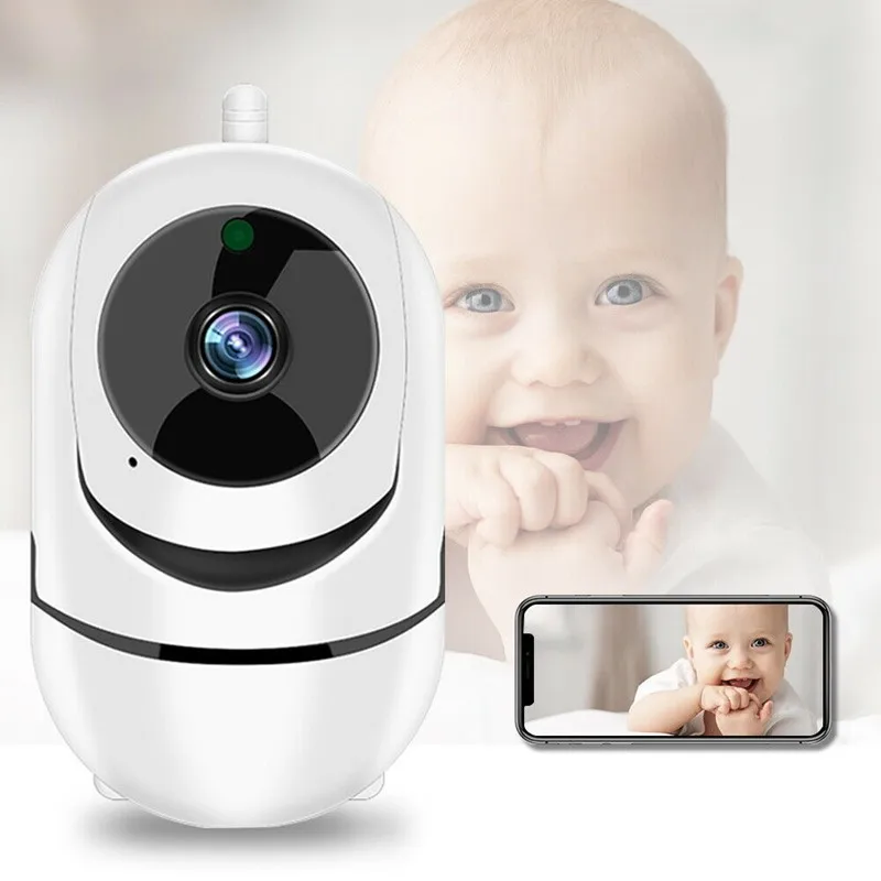 Мини-камера видеонаблюдения 1080P HD Wi-Fi PTZ с автоматическим отслеживанием движения |