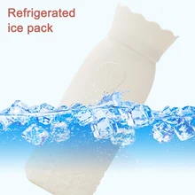 Грелка для микроволновой печи, экологичный силиконовый мешок для горячей воды с трикотажной крышкой, тепло/холодный, 2 использования 2019ing