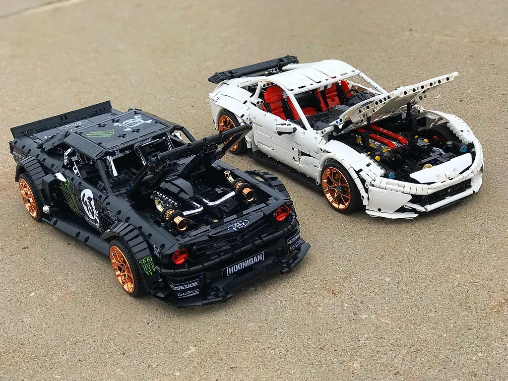 Новый Legoins строительный блок технологии moc 41271 F12 дистанционный пульт Супер