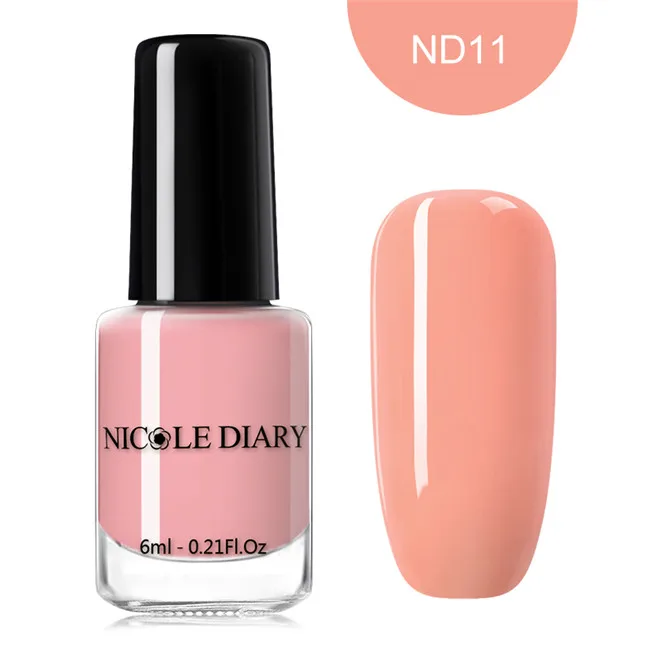 Бордовый NICOLE DIARY 6 мл жемчужный Радужный лак для ногтей отшелушивающийся на водной основе лак для ногтей маникюр Дизайн ногтей Декоративный Лак - Цвет: Бордовый