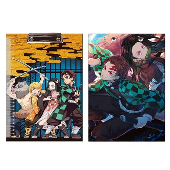 

Anime Demon Slayer Kimetsu No Yaiba Clipboards Stationery Store Clip Folder Board Desk File Drawing Writing Pad School Office