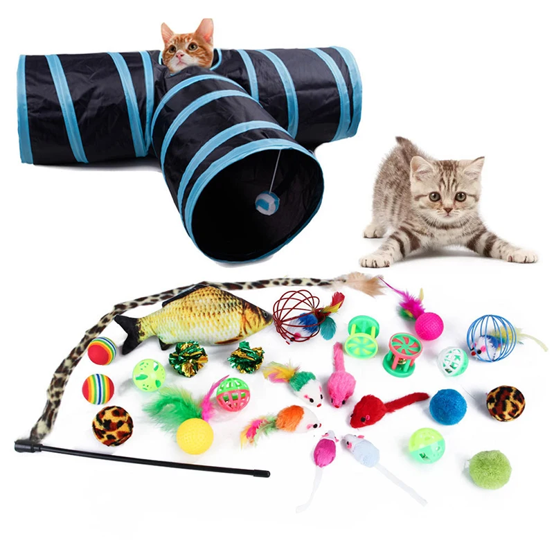 New Pets Cat Toys Mouse Shape Balls Shapes Kitten Love New Pet Toy Cat Channel Funny Cat Stick Mouse Interactive Play Supplies