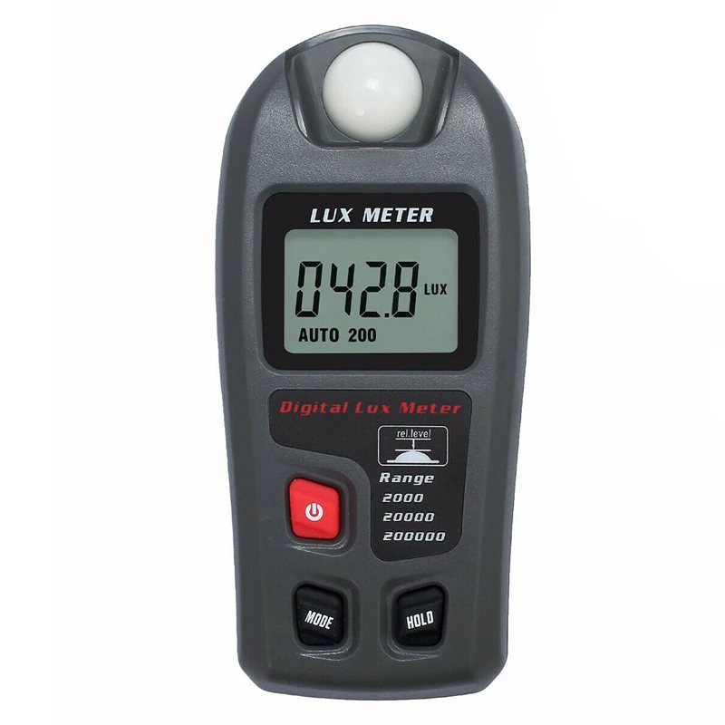 Digital Illumination Meter Portable meter measure Light Intensity Measure Instrument Luminometer High Precision 0.1-200.000lux