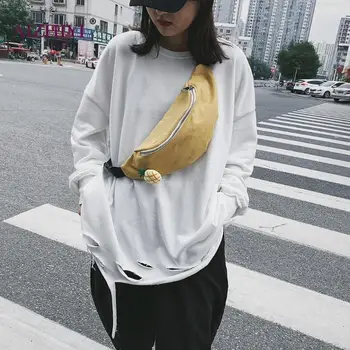 

Women Canvas Solid Chest Crossbody Bag Female Leisure Cartoon Cute Fanny Waist Belt Pack Zipper Large Shoulder Bags