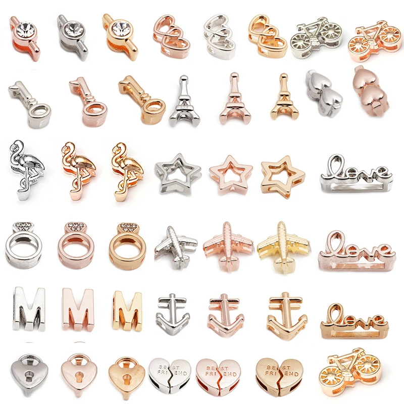 

2 шт./партия, серебристые бусины для браслета, 10 мм