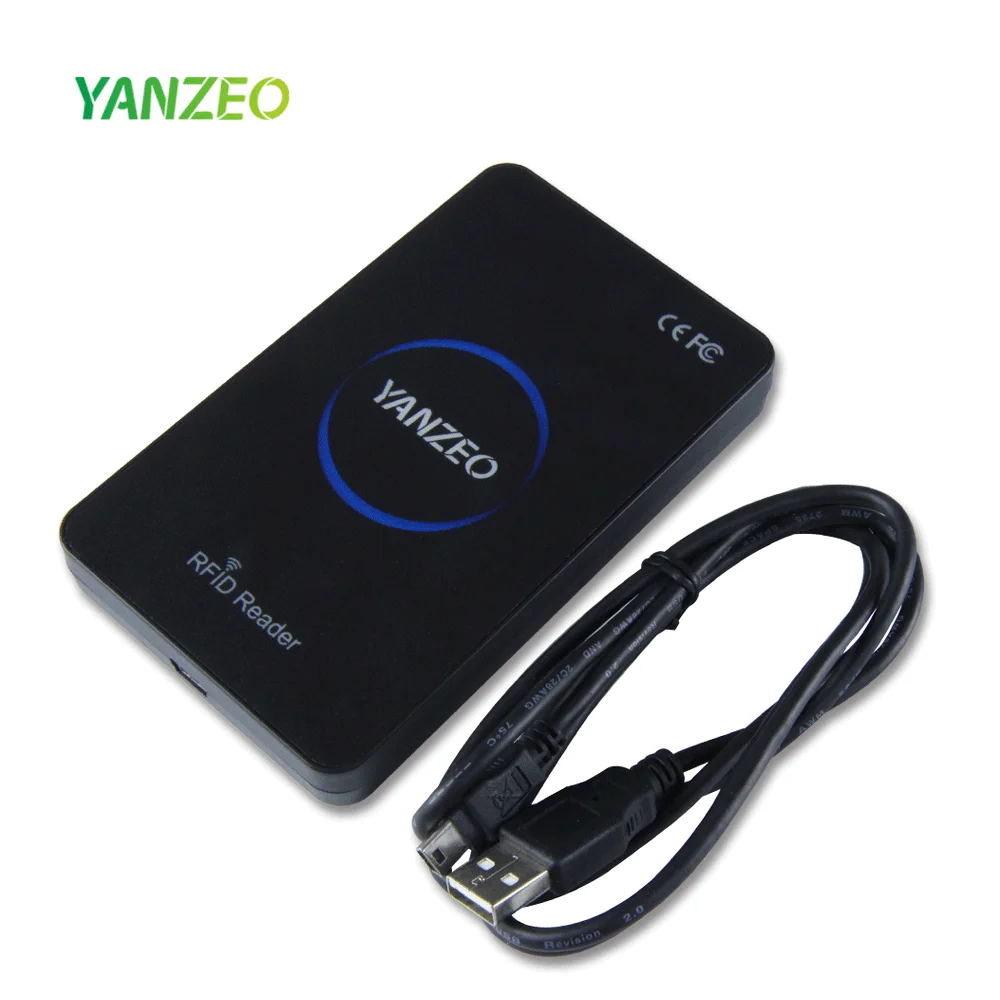 Yanzeo SR360 865 МГц~ 915 МГц Настольный UHF RFID считыватель карт система контроля доступа POS хранение с клавиатурой эмуляции выход