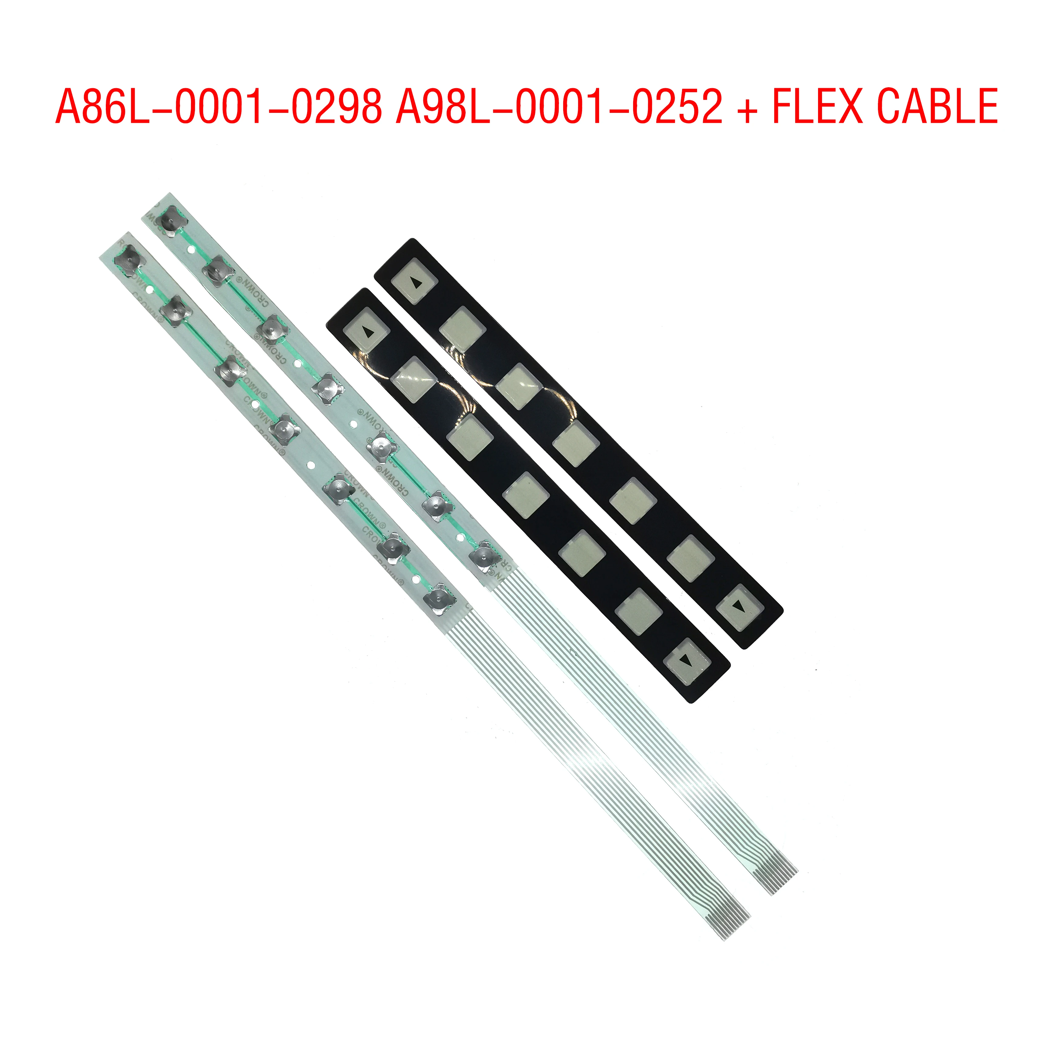 Пара FANUC 7 TECLA do TECLADO Teclado A86L-0001-0298 A98L-0001-0252 + CABO FLEX novo em estoque. | Электроника