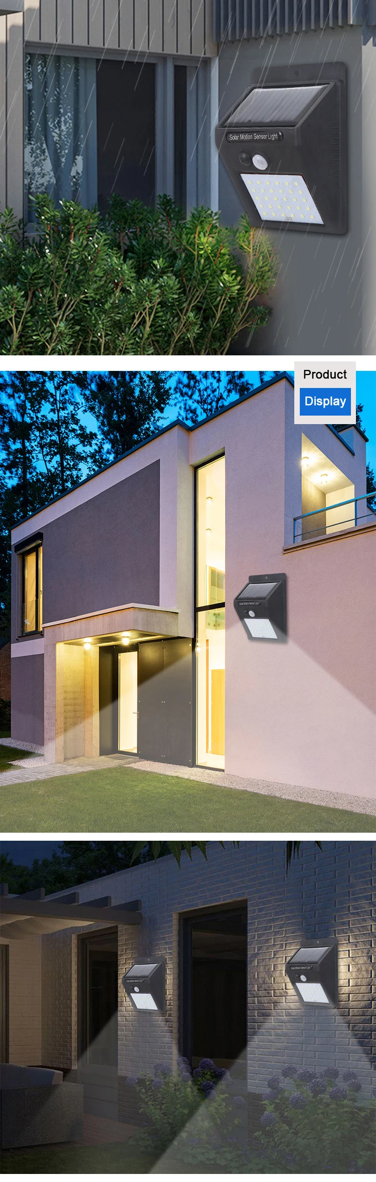 Solar Light With Motion Sensor