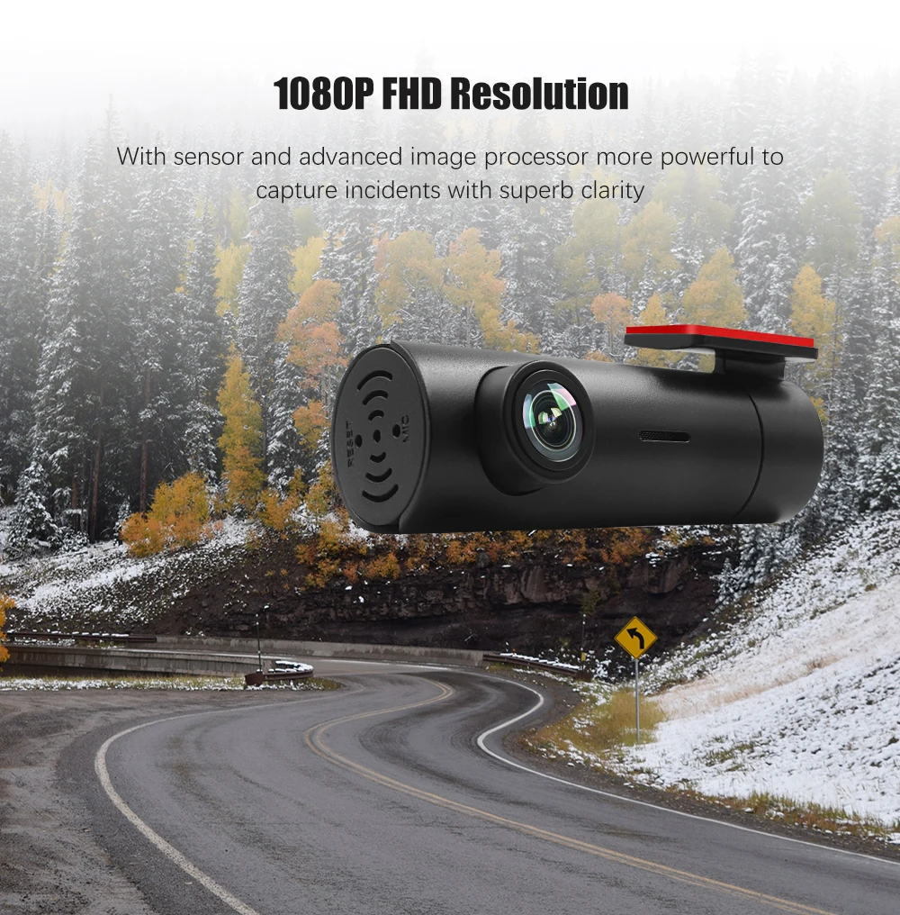 Dash Cam wifi FULL HD 1080P супер мини Автомобильная камера DVR Беспроводная ночная версия g-сенсор водительский рекордер