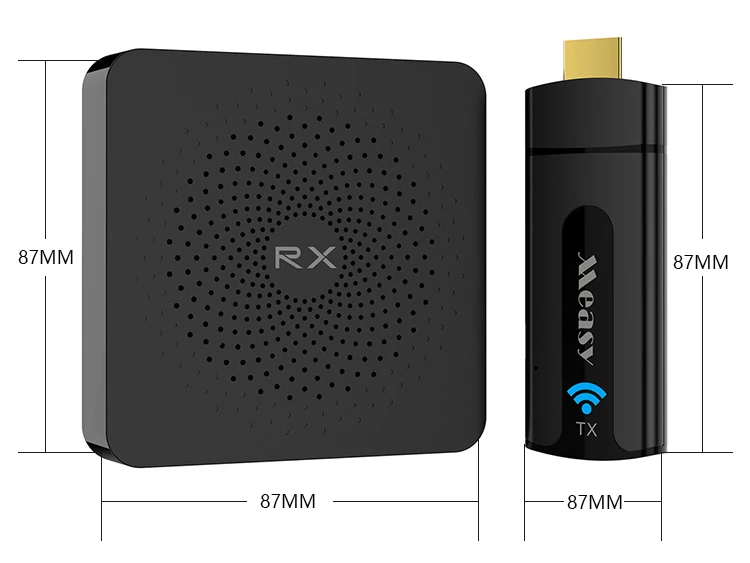 Measy беспроводной HDMI передатчик и приемник HDMI удлинитель до 30 м/100 футов поддержка 1080P 3D видео для проектора HDTV монитор