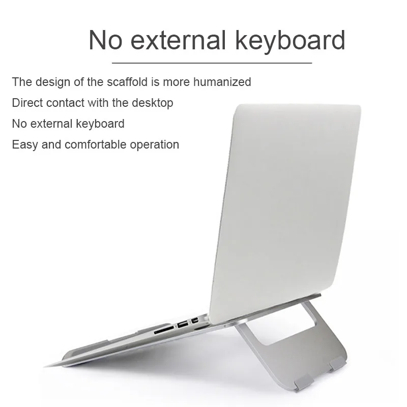 

Metal Laptop Stand Aluminium Alloy Notebook Cooling Holder SP99