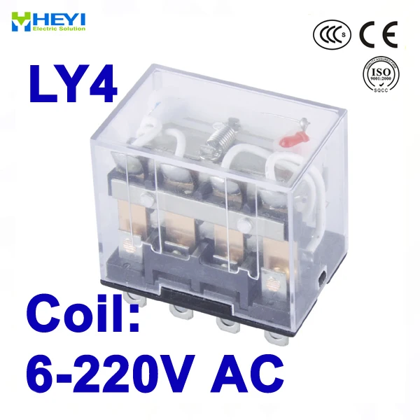 power relay Coil voltage 6V-220V AC LY4 General electrical Relay | Обустройство дома