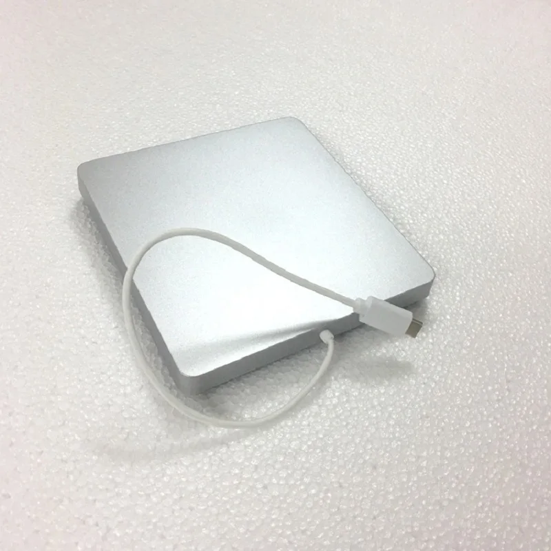 Otário tipo Externo Drives para Macbook Ultra-fino Clássico Design Tipo-c Auto cd Dvd Queimador Plug And Play Usb c Pro Dell Xps - Imagem 5