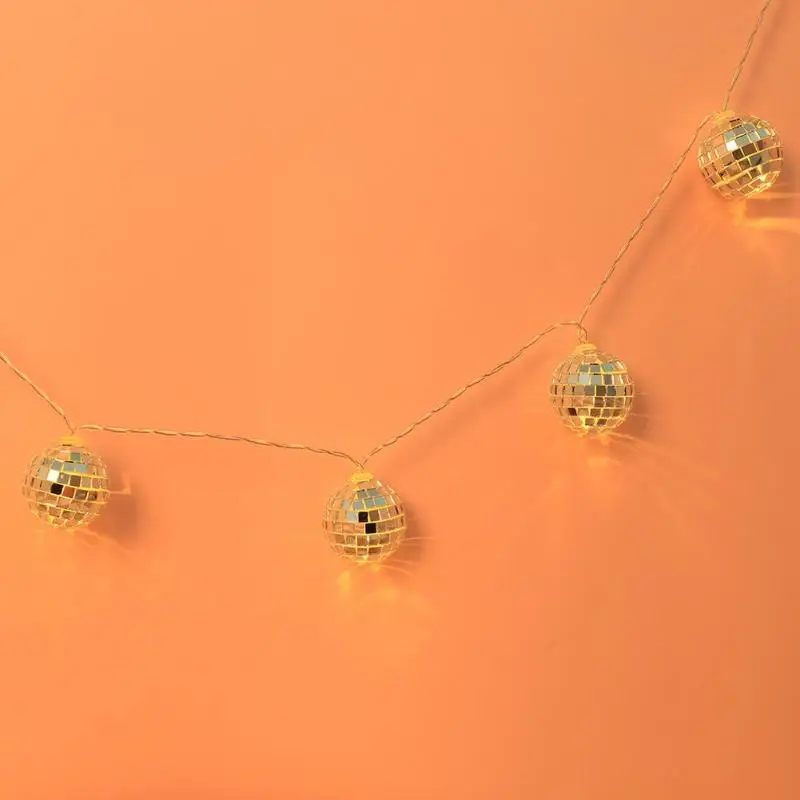 10LED стеклянный шар, сказочный светильник, Свадебная вечеринка, праздничная декоративная лампа, подходит для внутреннего освещения, атмосферы