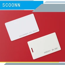 10 шт. EM4100 Tk4100 125 кГц RFID бирки 0,85 мм стикер брелок жетон кольцо Бесконтактный чип тонкие карты контроля доступа карты брелок